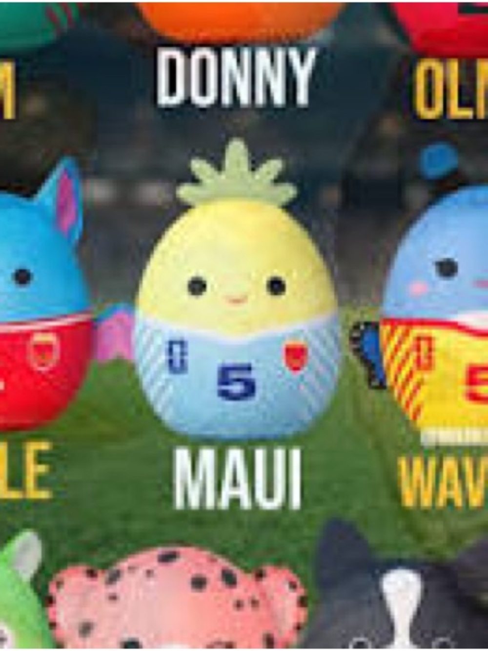 McDonald’s x FIFA World Cup “5” Maui Squishmallows Happy Meal 2026 Toy